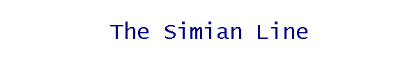 The Simian Line