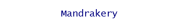 Mandrakery